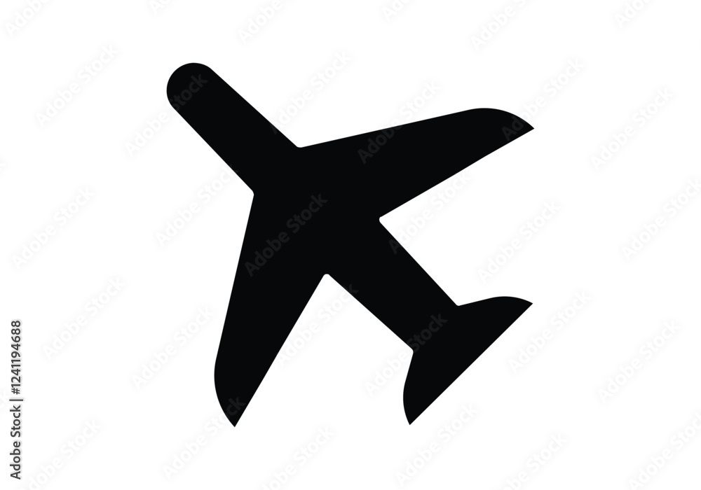 Obraz premium airplane icon vector