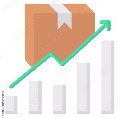 product demand vector flat icon