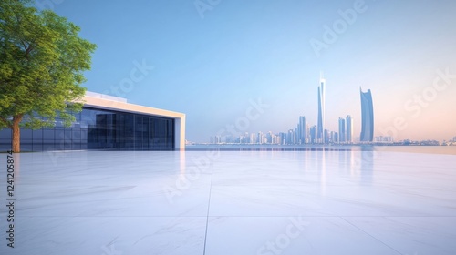 modern office building