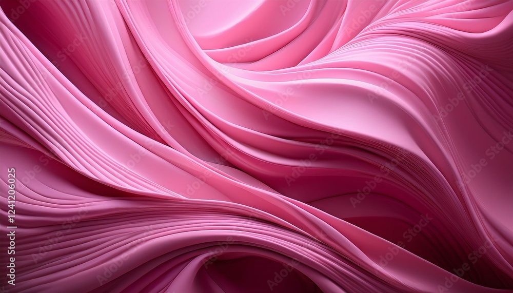 Obraz premium abstract background, pink wallpaper, Aesthetic wallpaper, 3d wallpaper