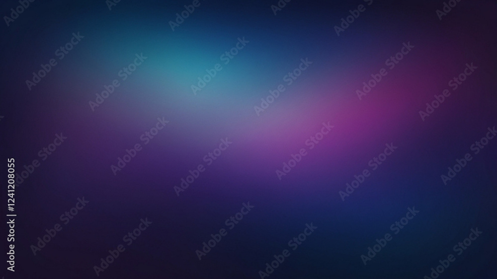 Fototapeta premium Deep Blue and Purple Gradient Blur Background – Bold and Dynamic Design