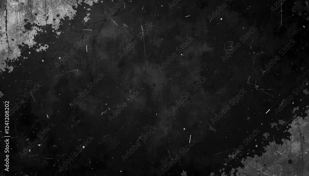 Dark grainy texture, Monochromatic abstract shape banner, pattern poster, header, cover art, wallpaper design. Generative ai Dark grainy texture, Monochromatic abstract shape banner, pattern poster, header, cover art, wallpaper design. Generative ai