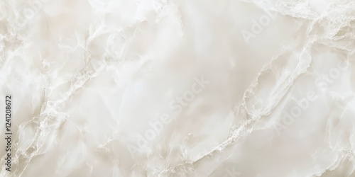 Translucent alabaster marble background with subtle pearlescent undertones, clean and refined.
