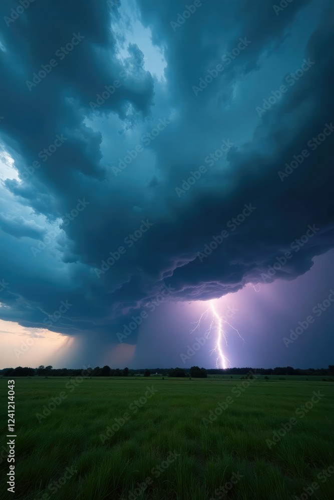 Stormy dark grey clouds looming low over a landscape, lightning, storm clouds thunder lightning rain, weather Stormy dark grey clouds looming low over a landscape, lightning, storm clouds thunder lightning rain, weather