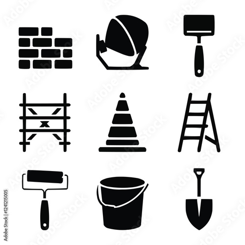 Masonry Tools for Building