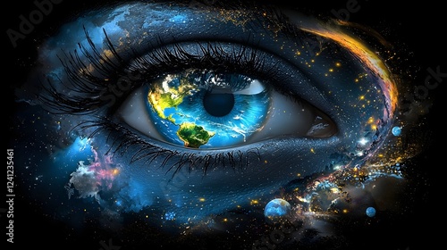 The Eye of the World A captivating that explores the intricate relationship between human perception and the well being of our planet