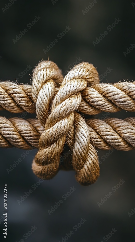 Close-up of a rope with an intricate knot, symbolizing strength and defined laws
Close-up of a rope with an intricate knot, symbolizing strength and defined laws