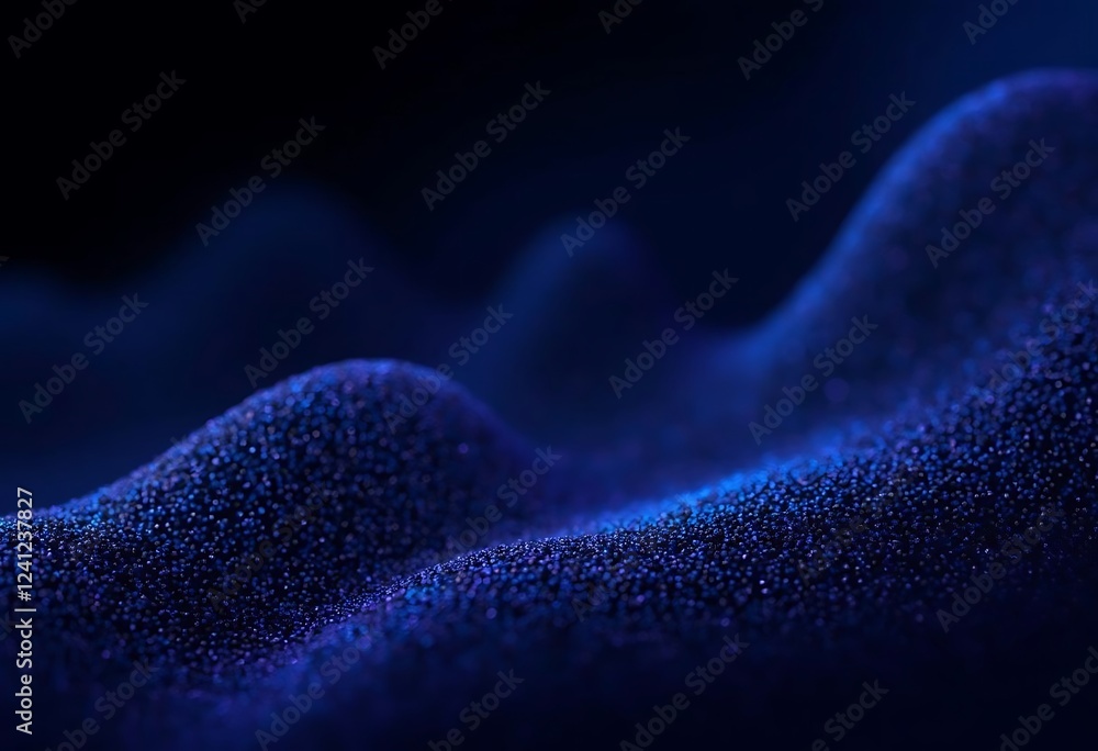 Abstract Blue Particle Wave Background Image Abstract Blue Particle Wave Background Image