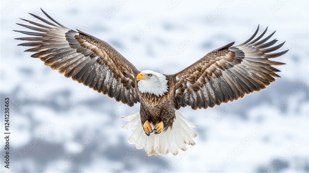 Obraz premium eagle in flight