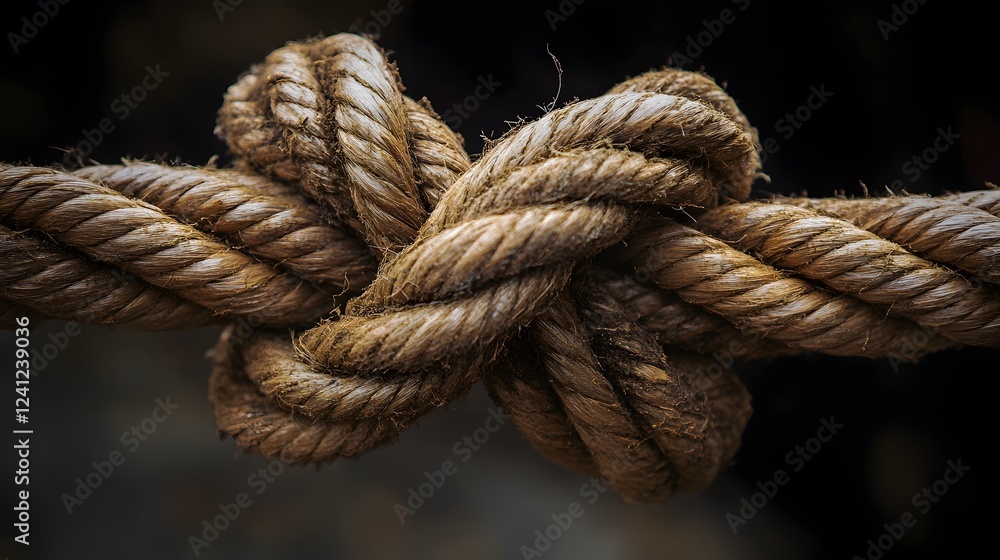 Close-up of a rope with an intricate knot, symbolizing strength and defined laws
Close-up of a rope with an intricate knot, symbolizing strength and defined laws