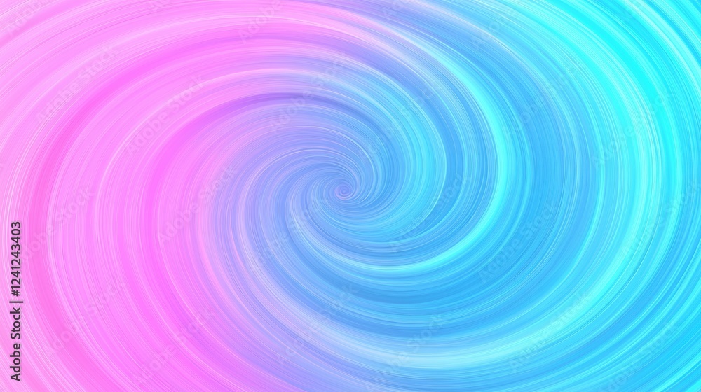Obraz premium Colorful swirling vortex with soft radial blur and abstract motion effect