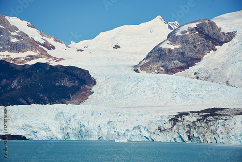 parque nacional los glaciares, foto de los glaciares photo