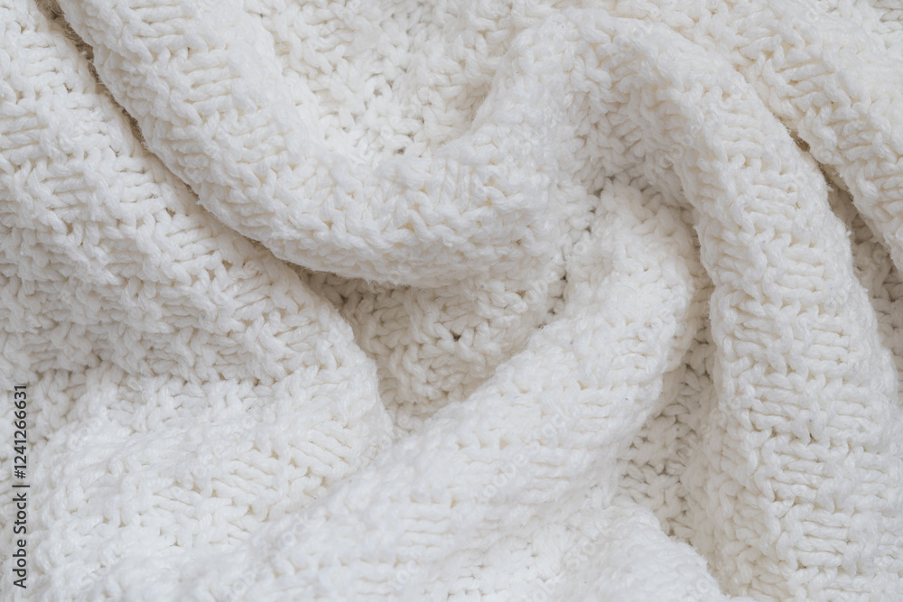 white textured knitted fabric background white textured knitted fabric background