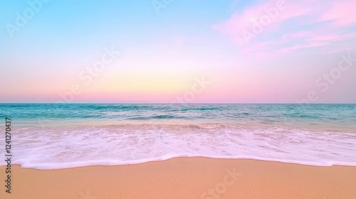 Wallpaper Mural Calmness peace impact. A person meditating on a hilltop against a serene sunset, embodying. Torontodigital.ca