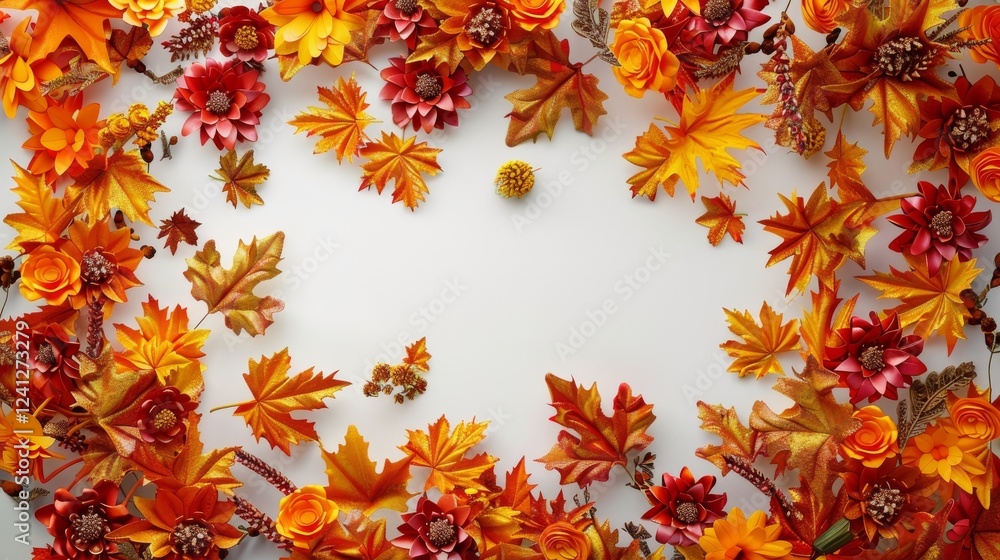 Fototapeta premium autumn leaves background