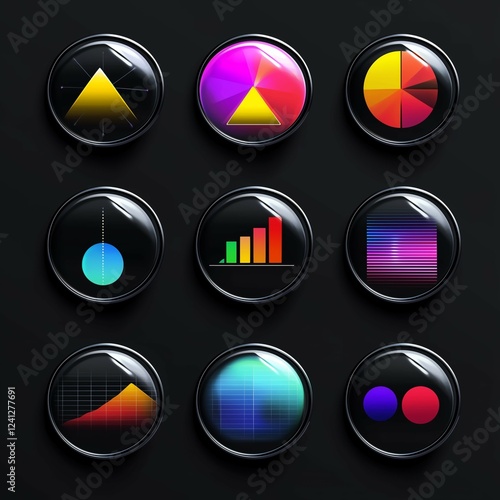 Free Download グラフのアイコン素材 - GFXLoad