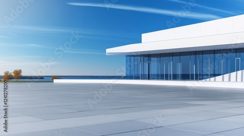 modern office building