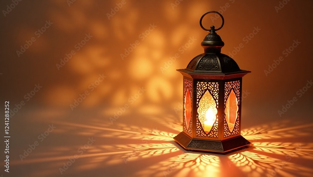 Ramadan Kareem Background with Islamic Lanterns Ramadan Kareem Background with Islamic Lanterns