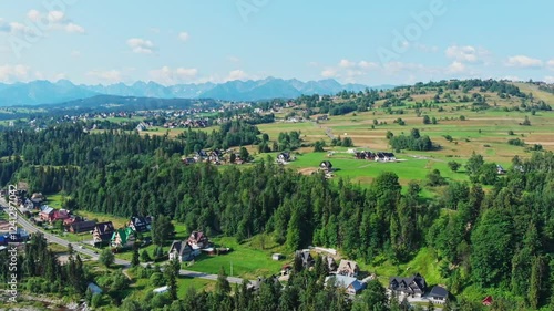 Poranek w Białce na Podhalu