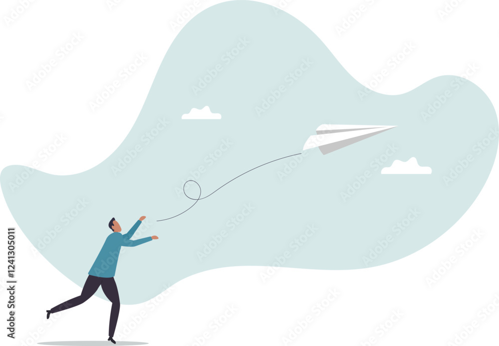 Start your own business, begin new company or launch new project,business concept.flat character. Start your own business, begin new company or launch new project,business concept.flat character.