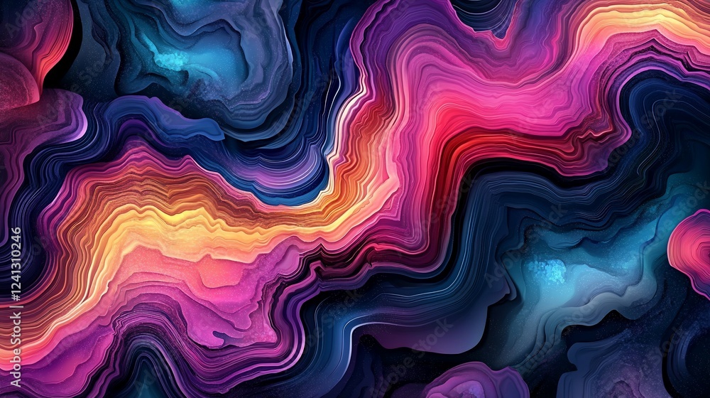 Abstract colorful liquid paint swirls background. Abstract colorful liquid paint swirls background.