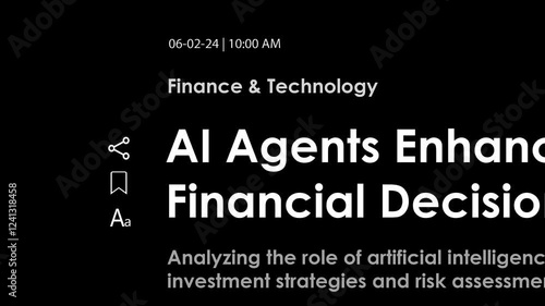 2025: AI Agents, Headlines Fast Screenshots Sequence