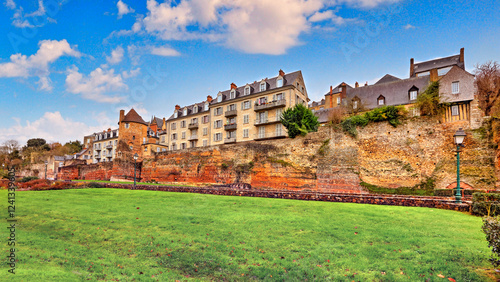 The Gallo-Roman enclosure of  Le Mans, France