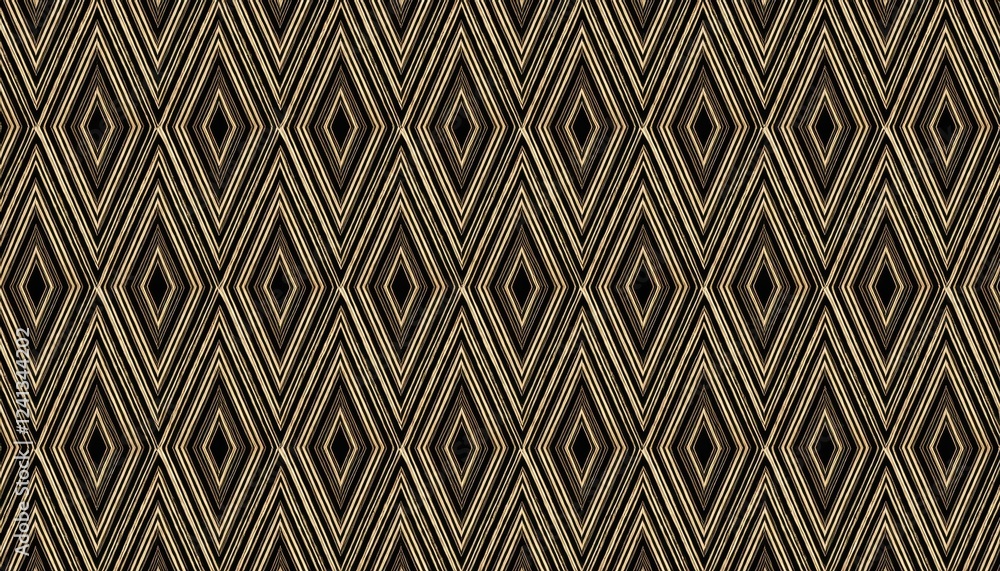 luxury art deco geometric pattern with gold diamond line design on black background, seamless vintage texture for wallpaper
luxury art deco geometric pattern with gold diamond line design on black background, seamless vintage texture for wallpaper