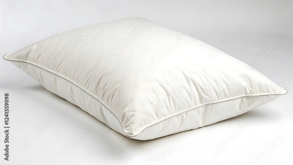 Obraz premium white pillow isolated on white