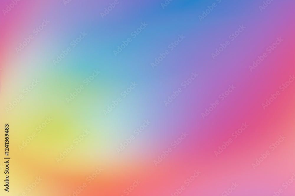 vibrant, prismatic background featuring blend of rainbow colors, including blue, green, yellow, and pink, creating soft and dreamy atmosphere vibrant, prismatic background featuring blend of rainbow colors, including blue, green, yellow, and pink, creating soft and dreamy atmosphere