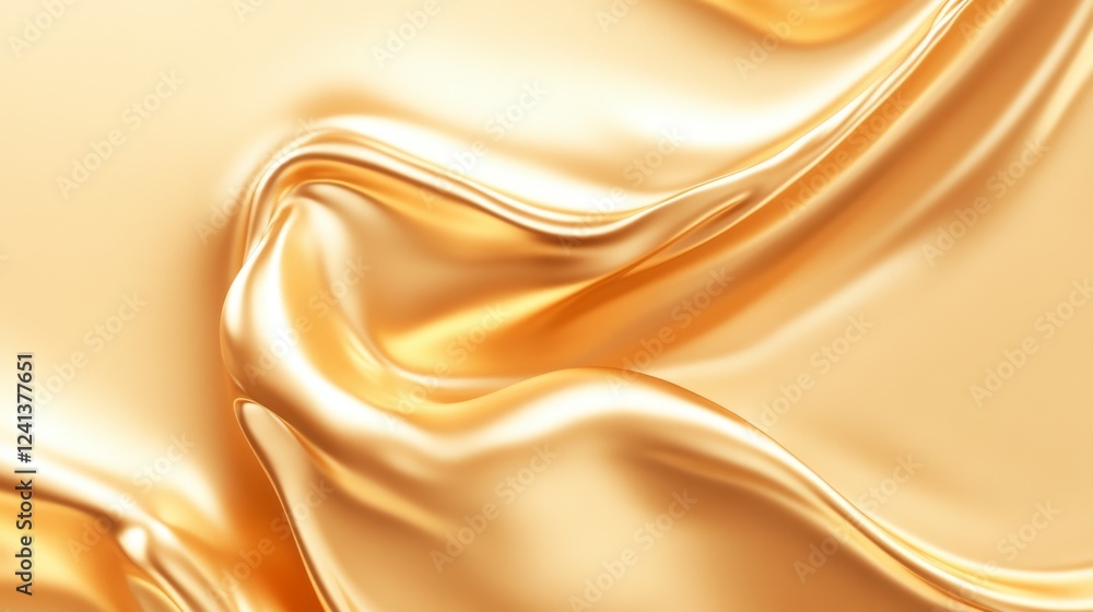 Fototapeta premium Stunning Gold Fabric Texture: A Luxurious Visual Feast