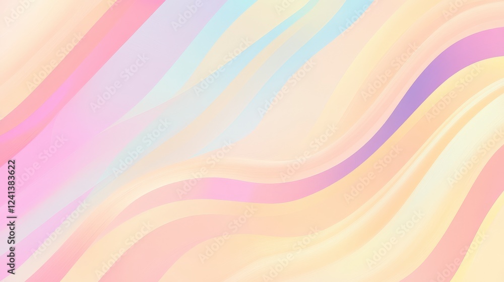 Fototapeta premium Stunning Abstract Background with Pastel Colors