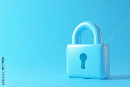 Wallpaper Mural 3d Lock icon Torontodigital.ca