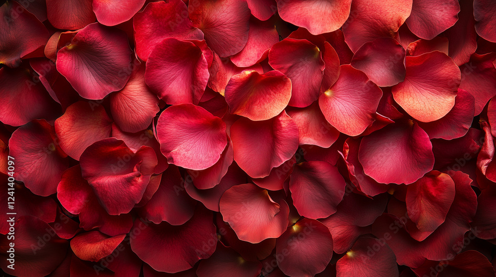 Red rose petals in a soft romantic texture Red rose petals in a soft romantic texture