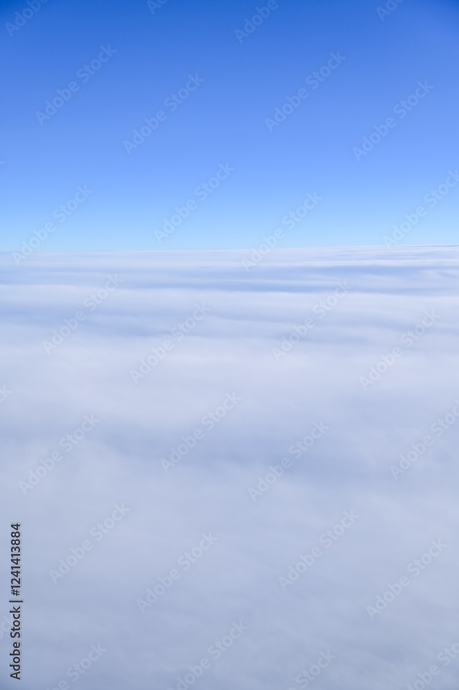Stunning cloudscape, blue sky with white clouds. Nature scene. Nature background. Stunning cloudscape, blue sky with white clouds. Nature scene. Nature background.