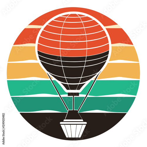 hot-air-balloon--silhouette-on-retro-vintage-backg (2.eps