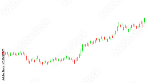 Financial background bar chart of trading exchange