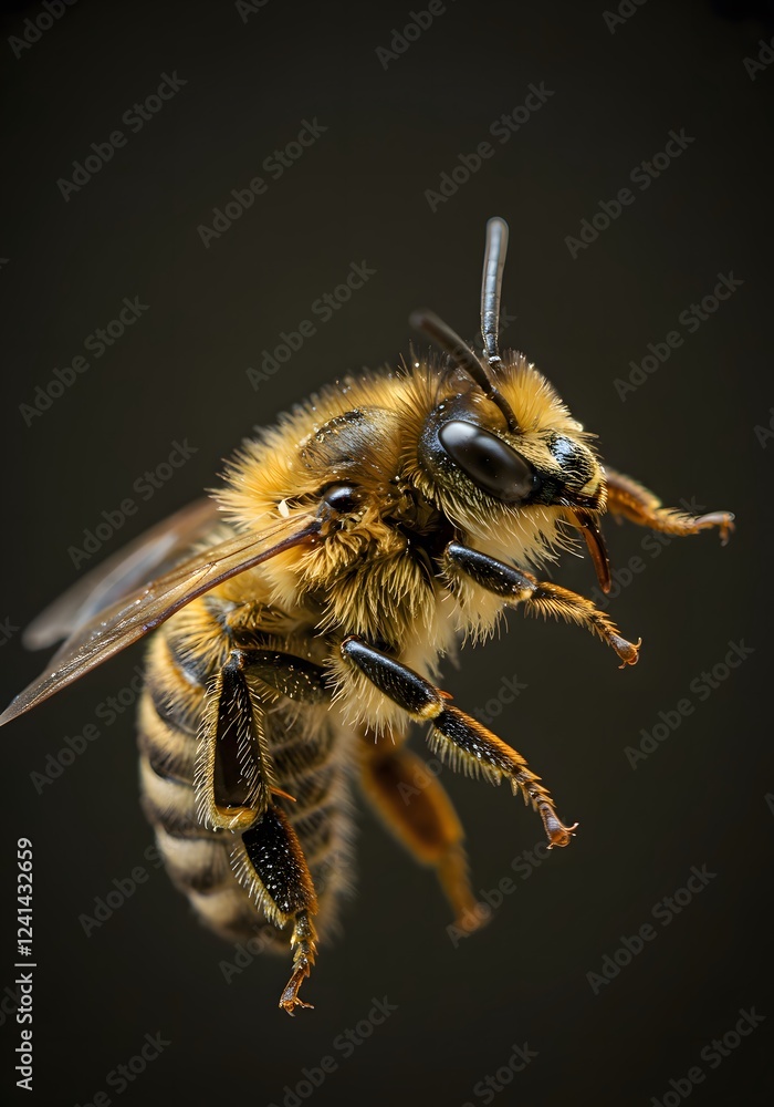 close up of a bee close up of a bee