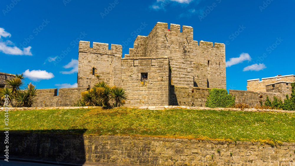 Castle Rushen in Castletown, Isle of Man Castle Rushen in Castletown, Isle of Man