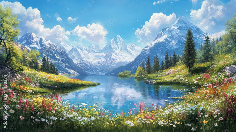 Fototapeta premium Nature’s Ultimate Masterpiece