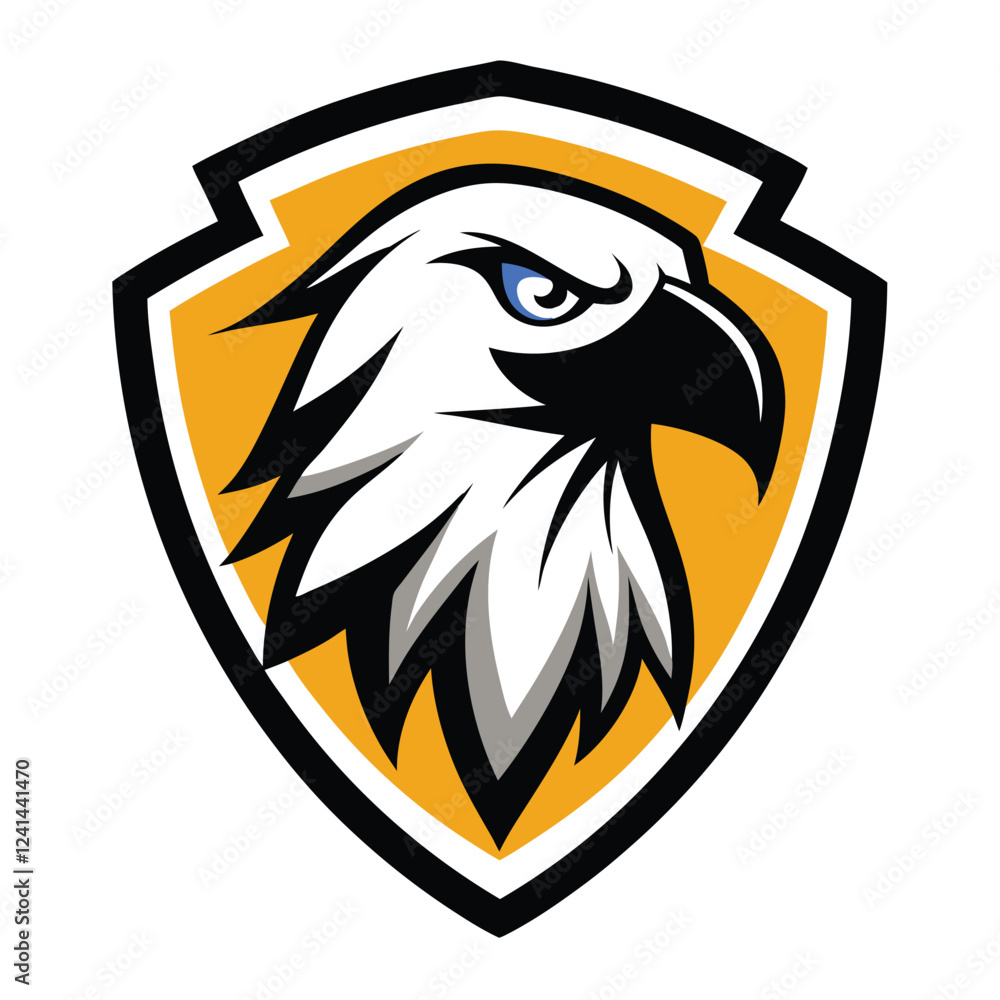 Obraz premium eagle shield emblem