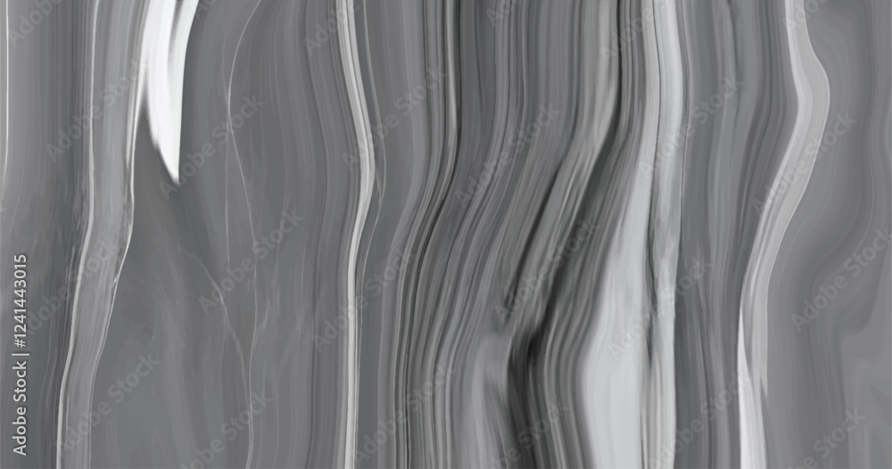 Obraz premium Gray marble texture panoramic background, background, white, pattern, marble, floor, wall, texture.