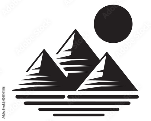 Pyramids of Egypt 9.eps