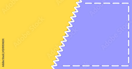 Stitched Fabric Background, EPS vector file