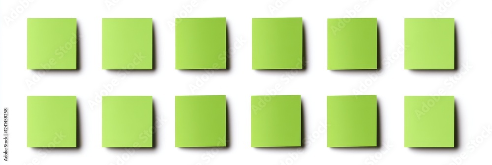 Light Green Square Notes Pattern - A Simple and Modern Graphic Design Light Green Square Notes Pattern - A Simple and Modern Graphic Design
