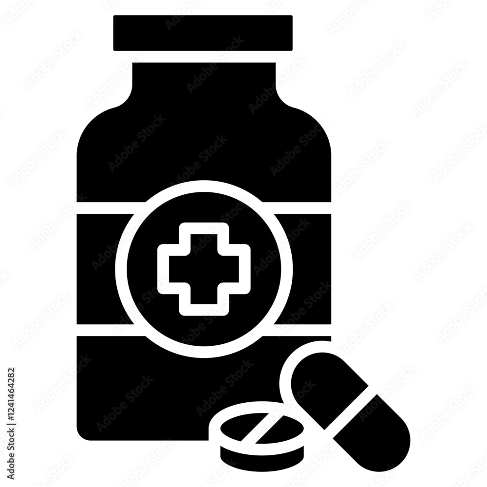 Obraz premium medicine icon