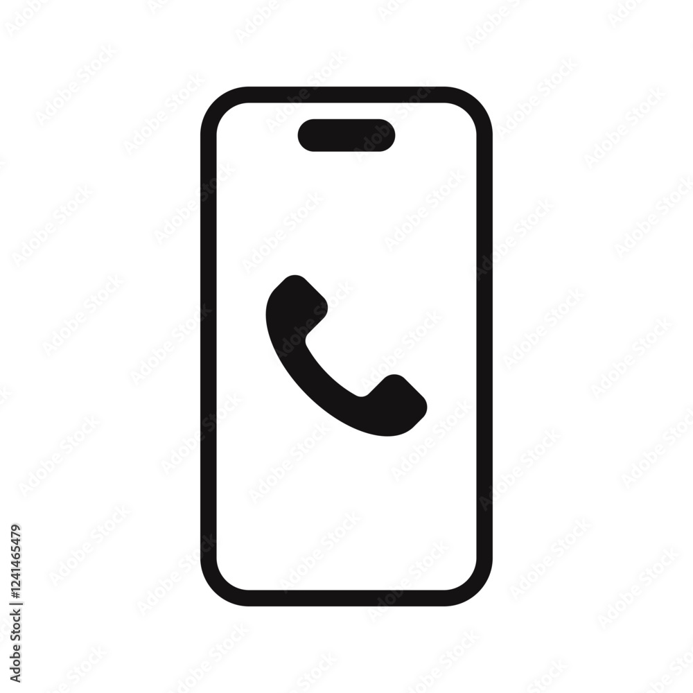 Call icon. Phone, telephone call, contact us symbol. Vector illustration Call icon. Phone, telephone call, contact us symbol. Vector illustration