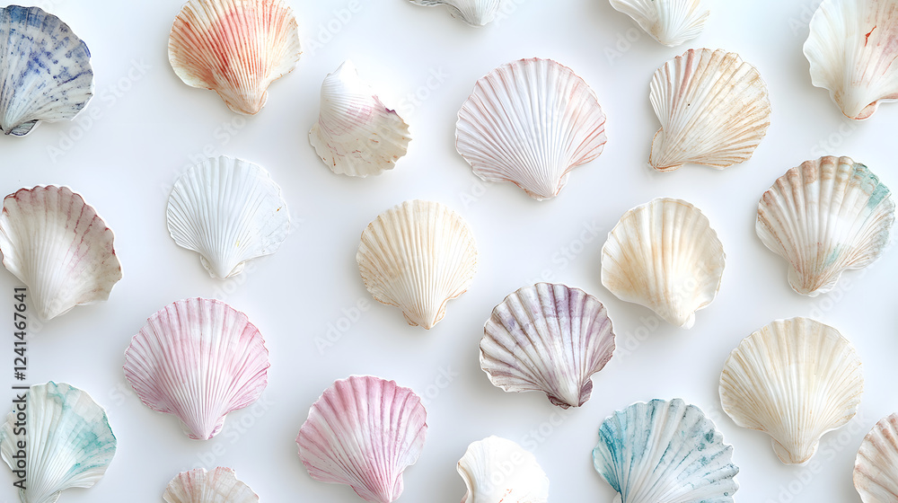sea shells background sea shells background