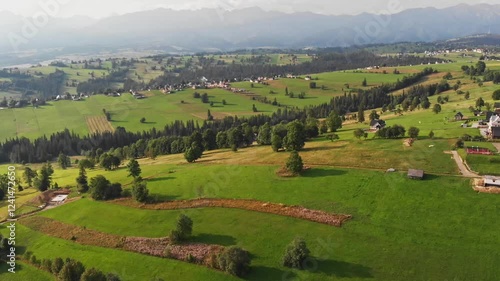 poranek na podhalu w Sierockiem