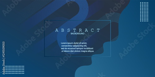 Abstract blue background with technology line. Wave textures blue background. Abstract modern waves and lines bakcground